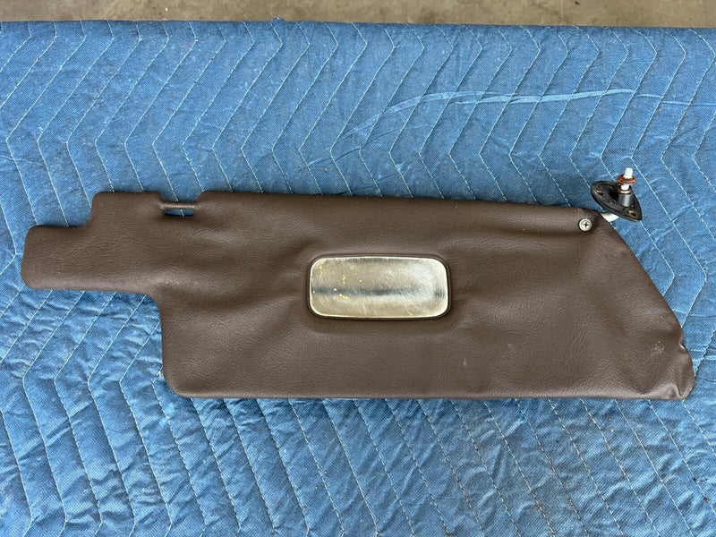 1983-1985 Porsche 944 Right & Left Brown Sun Visor Shade Pair OEM #2422EM