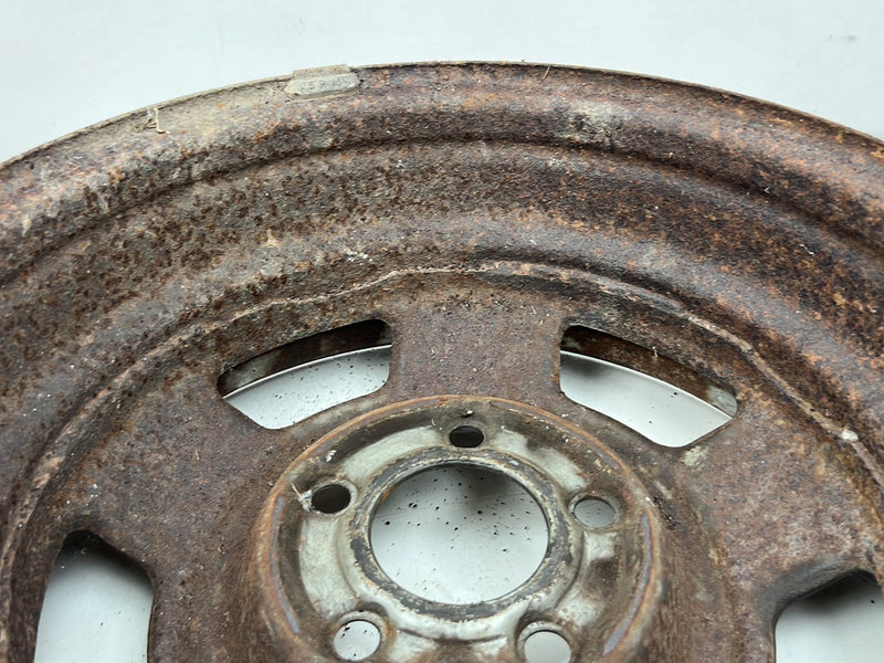 1975-1980 Volvo 244 240 14" Steel Wheel Rim Pair 5.5Jx14x20 OEM #5405EM