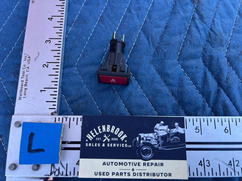 1986-1993 Volvo 240 244 Dash Passenger Seat Belt Indicator Light OEM #4304EM