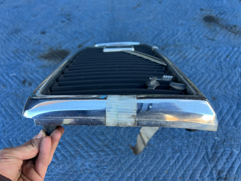1986-1993 Volvo 240 244 245 Front Grille Trim Hood Chrome OEM #4373EM