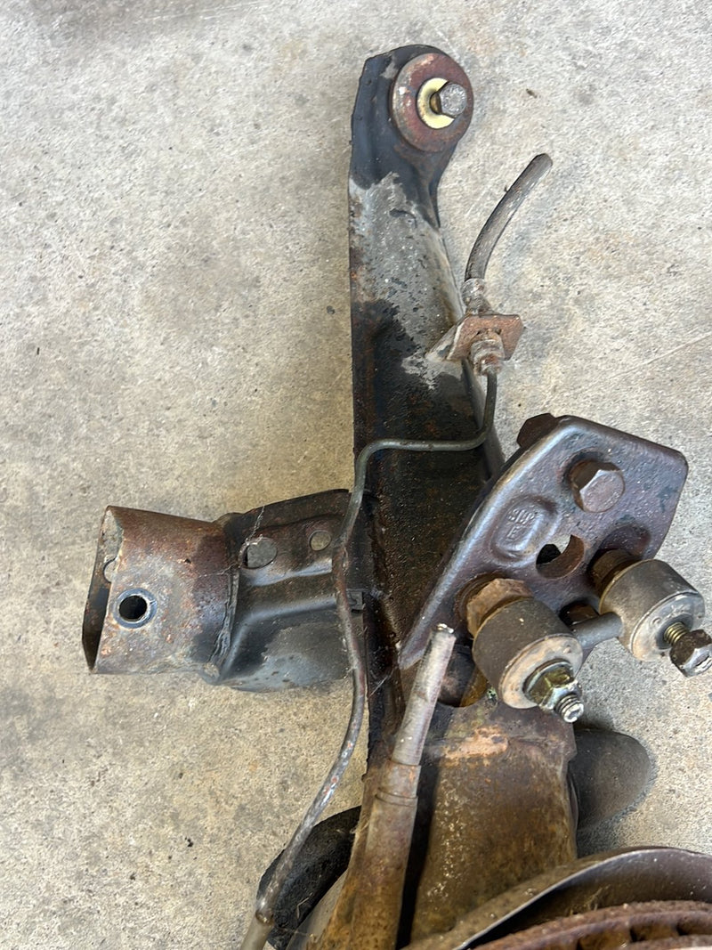 1983-1985 Porsche 944 Rear Trailing Arm Wheel Hub Knuckle Assembly OEM #1852EM