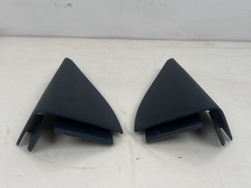 1995-1999 Chevrolet Silverado Tahoe Corner Mirror Trim Pair Blue OEM #5520EM