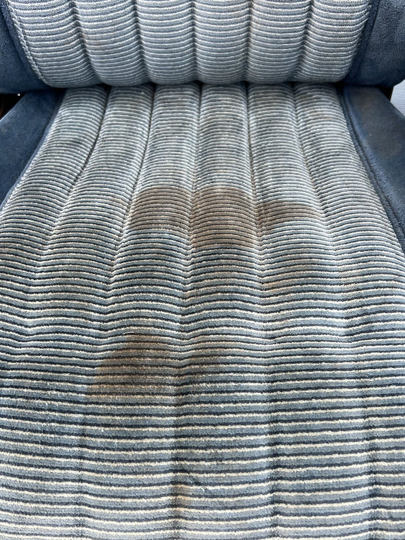 1988-1994 Chevrolet Silverado GMC Front Seat Two-Tone Blue Cloth Pair OE #5508EM