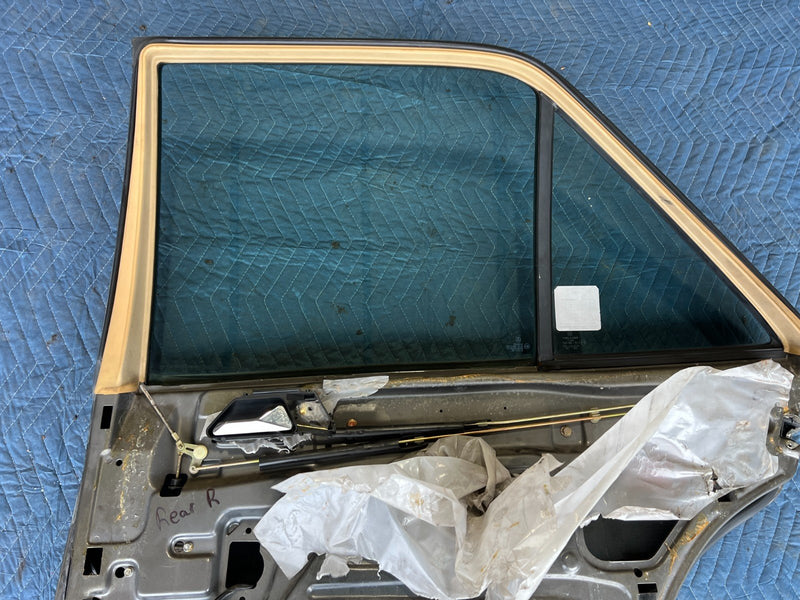 1986-1995 Mercedes 300D W124 Gray Rear Passenger Right Door Assembly OEM #2587EM