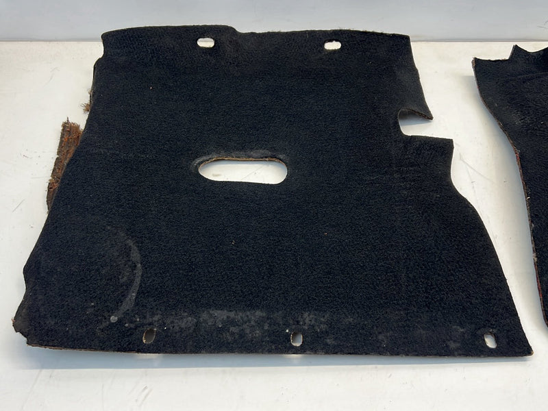 1975-1980 Volvo 244 240 Lower Dash Footwell Insulator Trim Pad Pair OEM #5301EM