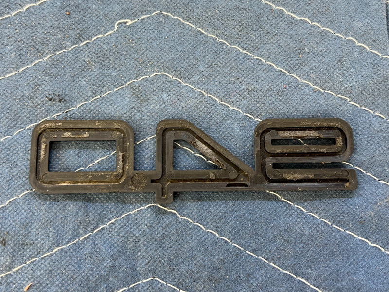1992-1995 Volvo 940 740 Exterior Rear Trunk Hatch Trunk Emblem OEM #3166EM