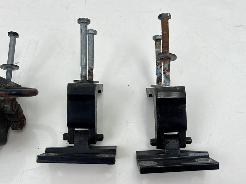 1996-2003 Audi S8 D2 A8 Front & Rear Door Hinge w/ Hardware Set of 4 OEM #6588EM