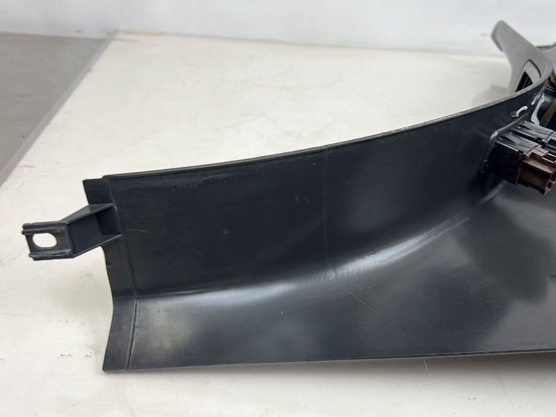 1996-2003 Audi S8 D2 A8 Right & Left B Pillar Trim Pair Black OEM #6374EM