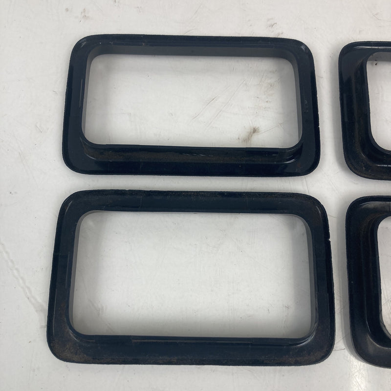 1981-1985 Volvo 240 245 Door Handle Surround Trim Set of 4 1209355 OEM
