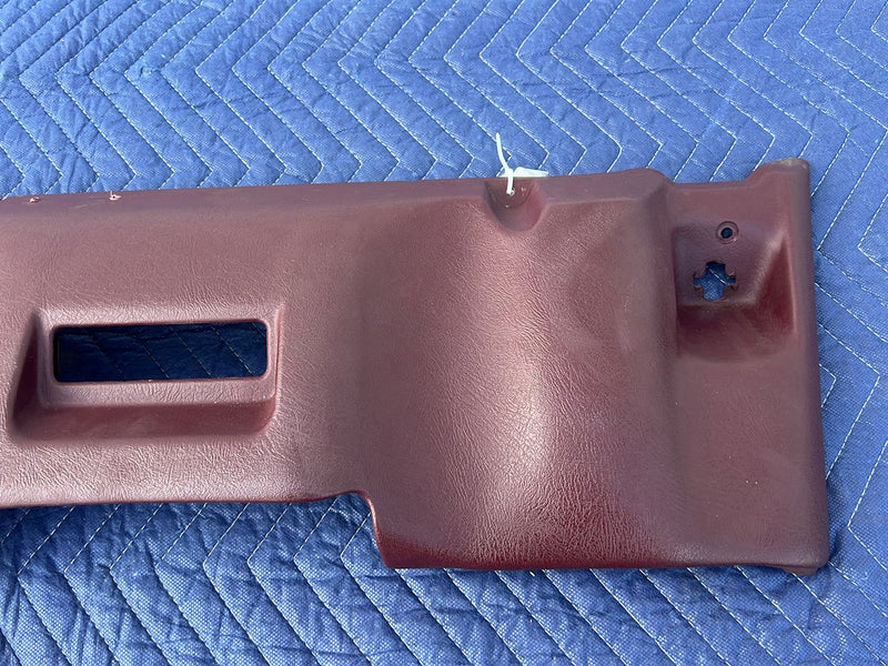 1995-1999 Chevrolet Silverado GMC Driver LH Knee Bolster Trim Maroon OEM #5489EM