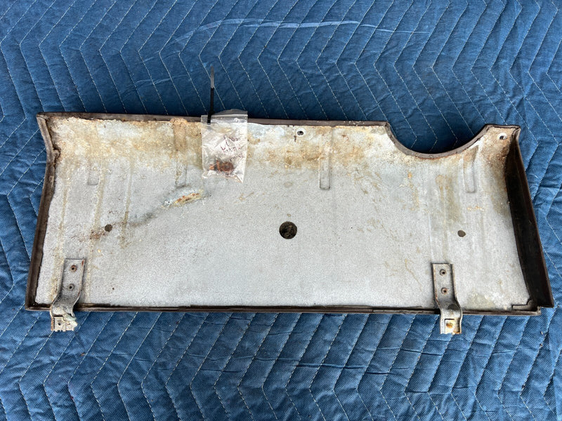 1983-1985 Porsche 944 Brown Right Dash Knee Bolster Kick Panel Trim OEM #2438EM