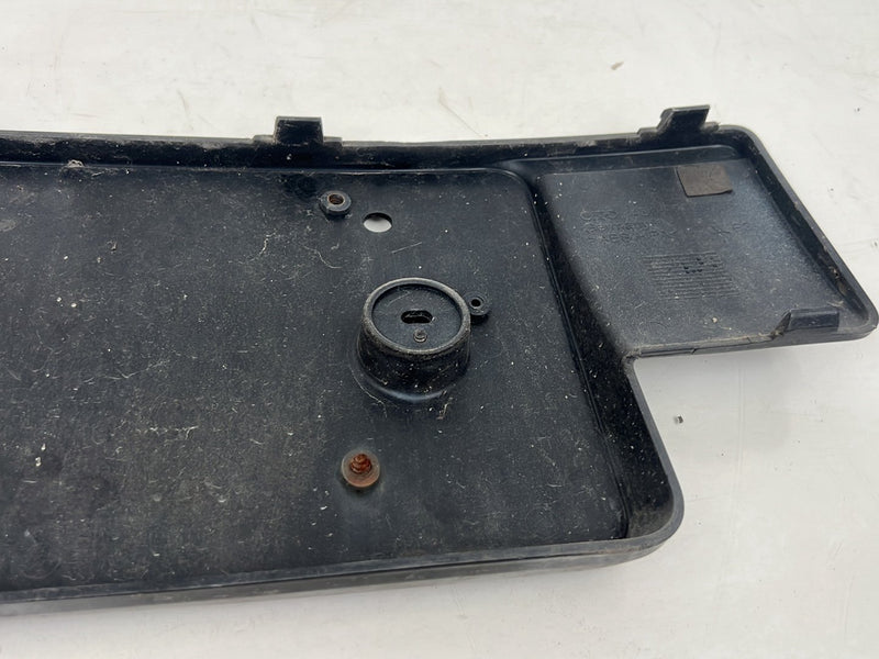 2001-2003 Audi S8 D2 S8 Front Bumper License Plate Bracket Mount Black OEM #6099EM