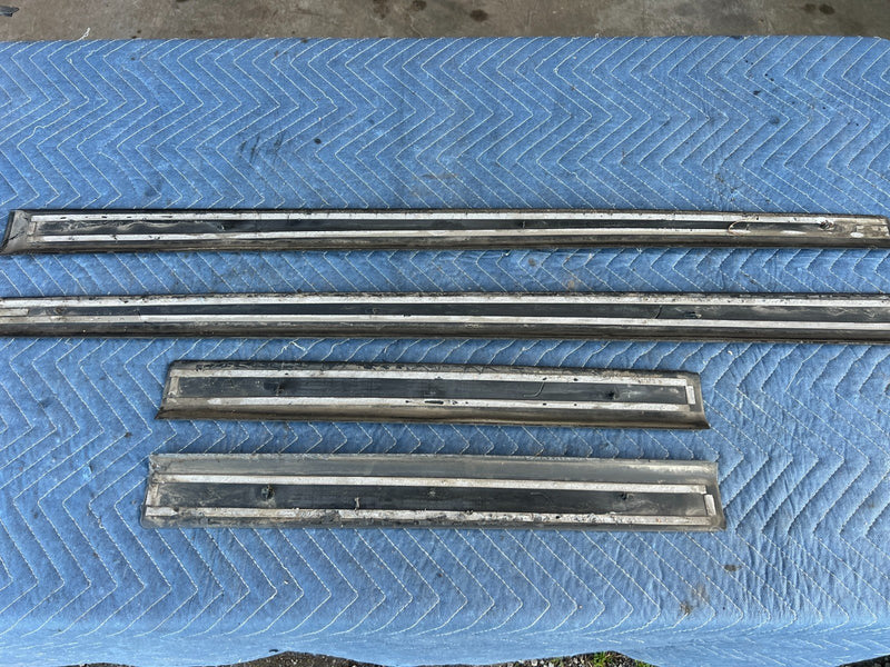 2005-2011 Audi A6 Front Rear Left Right Door Sill Scuff Plate Trim OEM #3472EM