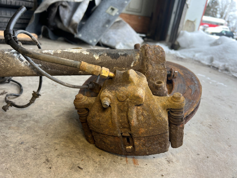 1989-1995 Volvo 740 940 Sedan Front Driver Left Hub & Strut Shock OEM #3638EM