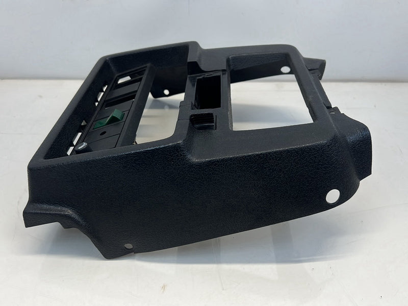 1975-1980 Volvo 244 240 Dash Center Stereo Surround Trim Black OEM #5281EM
