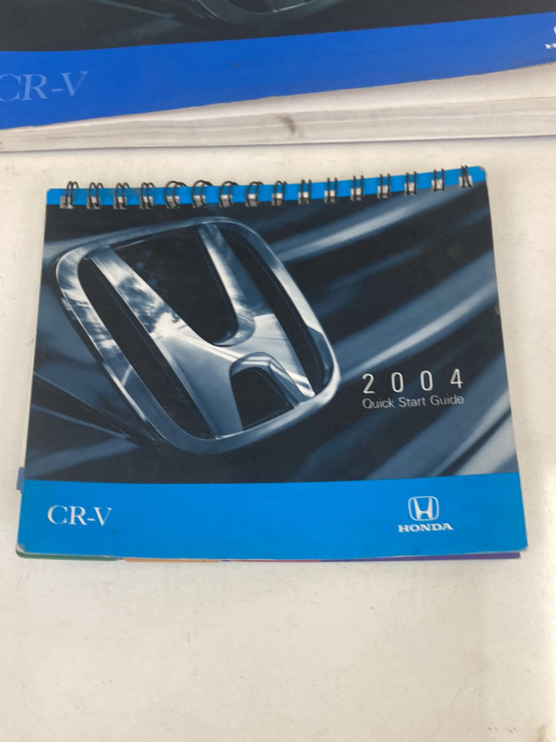 2002-2004 Honda CR-V RD2 Owners Manual 31S9A620 OEM #5108M