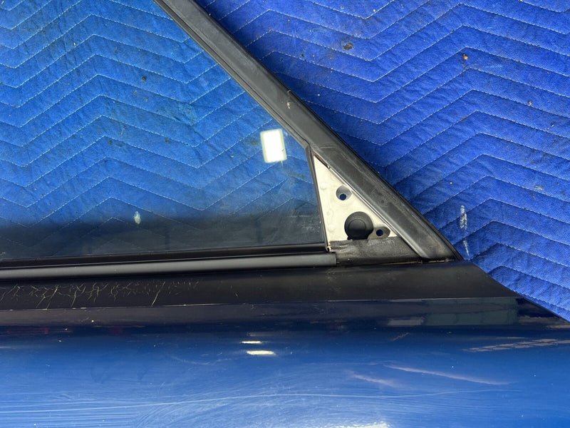1986-1993 Volvo 240 244 245 Passenger Front Door Right Complete Blue OEM #3753E