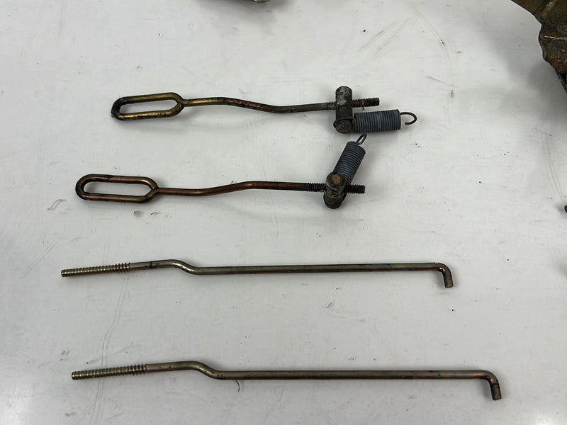 1986-1993 Volvo 240 244 Door Lock Latch Actuator w/ Linkage Rods Set of 4 OEM #5583EM