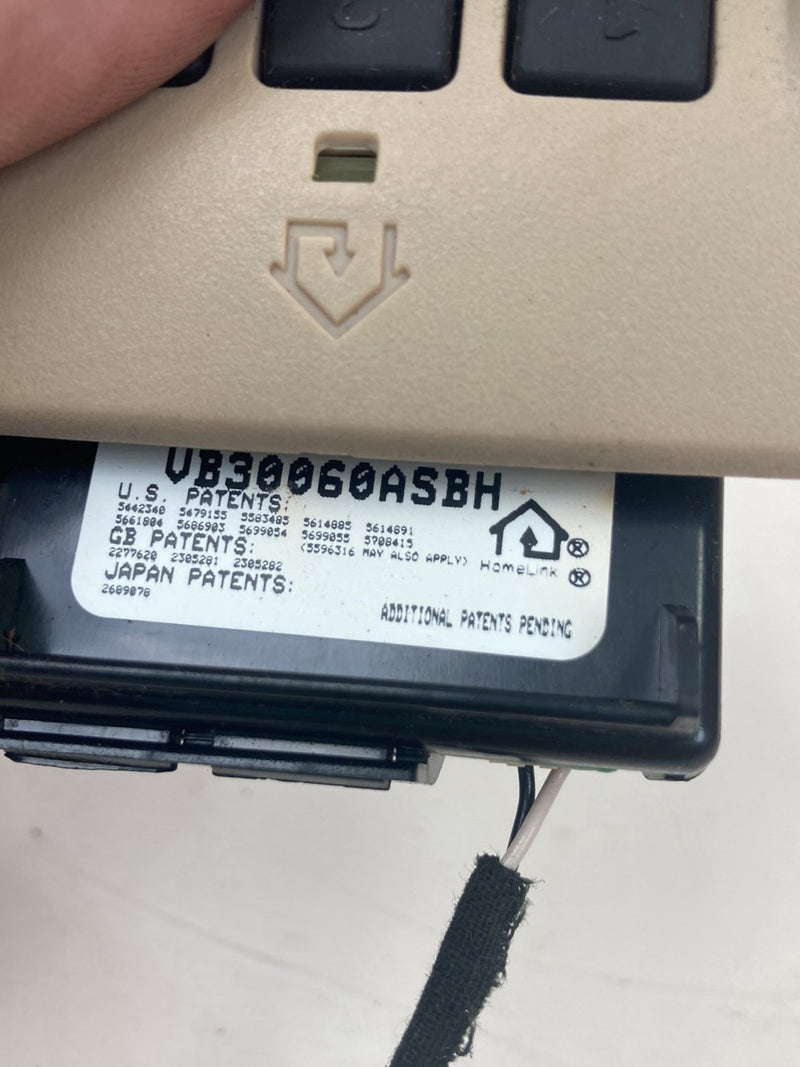 1999-2004 Land Rover Discovery II L550 Garage Door Opener Switch 1763102264 OEM #5061M