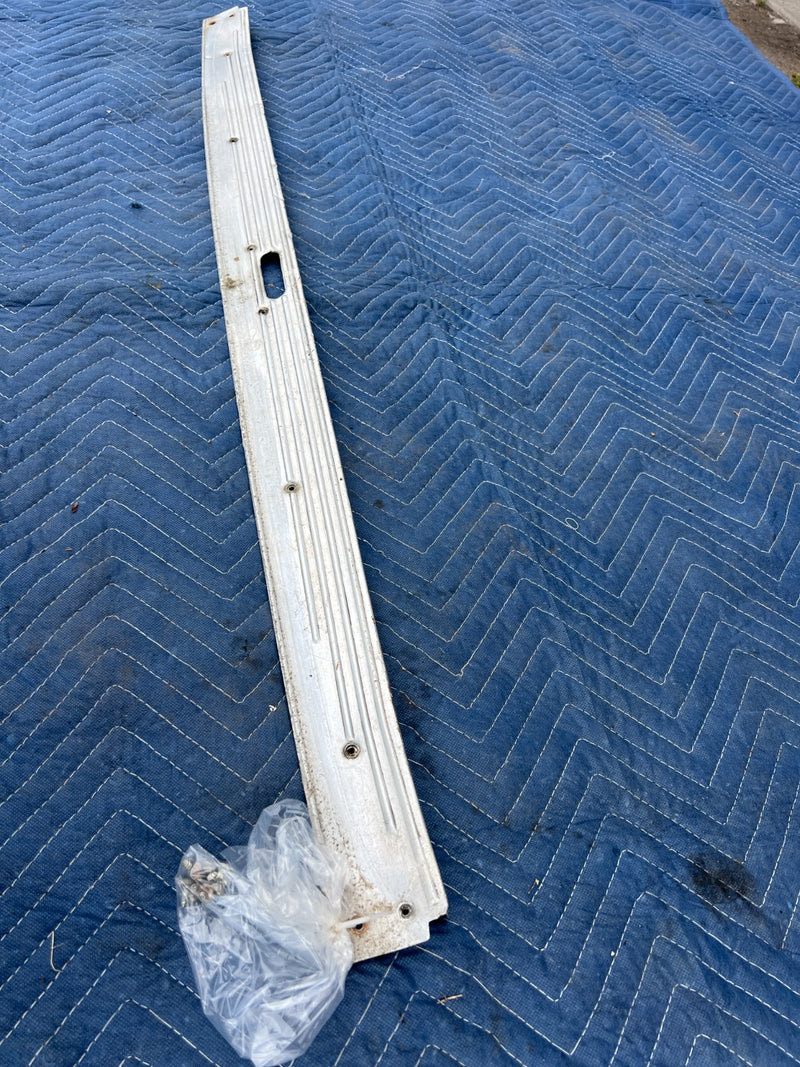 1967-1974 Volvo 140 142 Coupe Rear Trunk Sill Scuff Plate Trim OEM #4852EM
