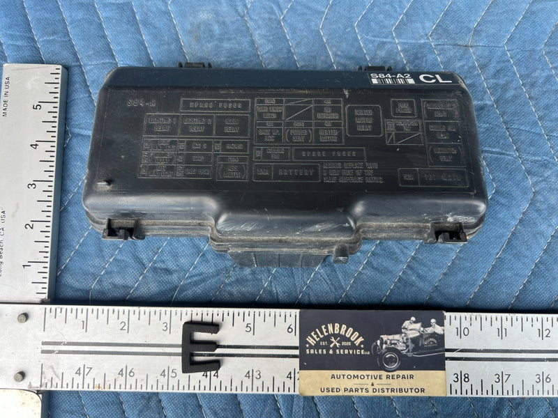 1998-2002 Honda Accord S84-A Fuse Box Cover  Lid #1984CN