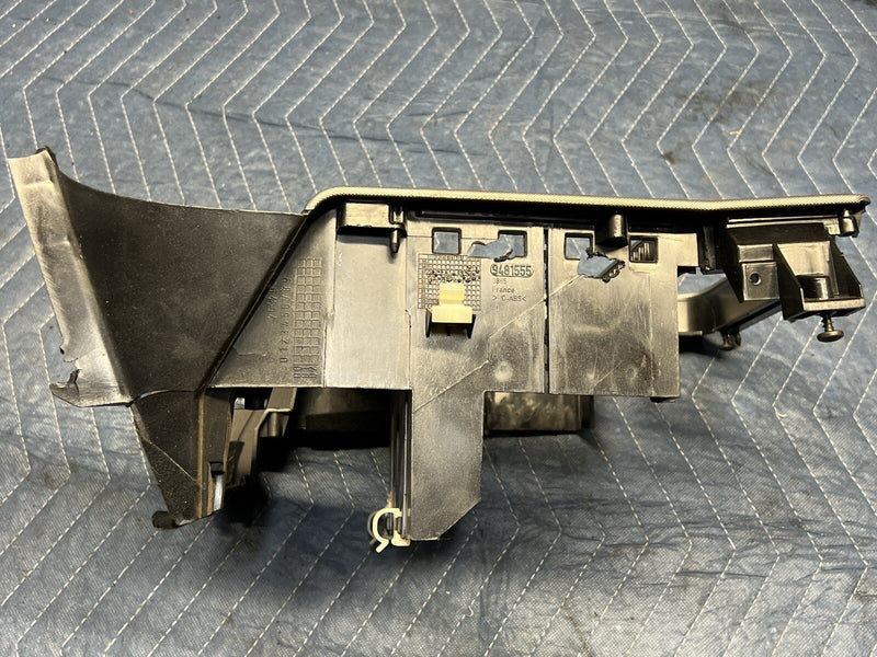 1998-2000 Volvo V70R V70 S70 Dash Center Console Radio Surround Silver OE #4015E