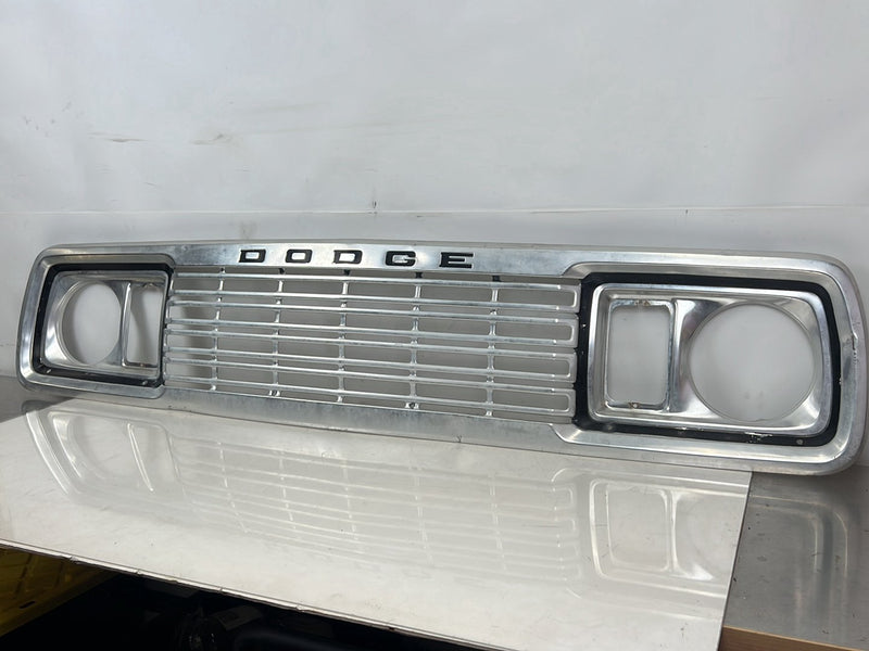1977-1978 Dodge Truck Tin Front Grille D150 Pickup Aluminum Trim OEM #6060EM