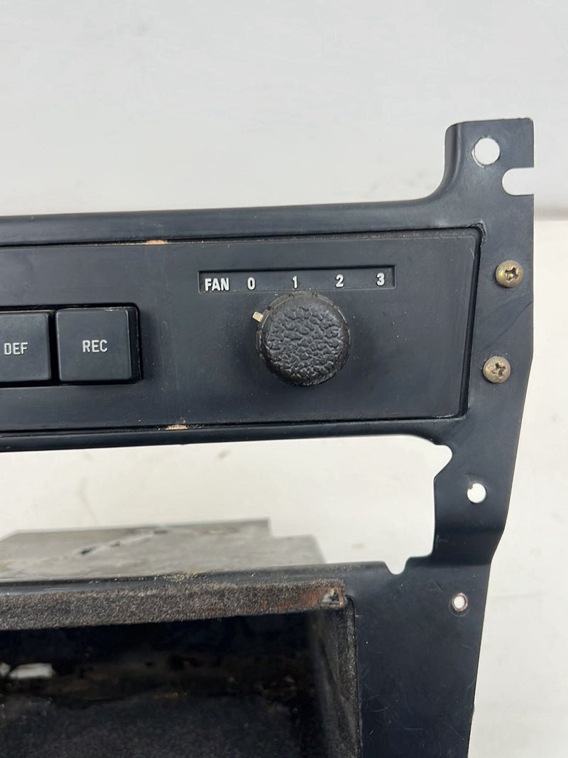 1975-1980 Volvo 244 240 Dash Center Radio A/C Heat Climate Surround Trim OEM