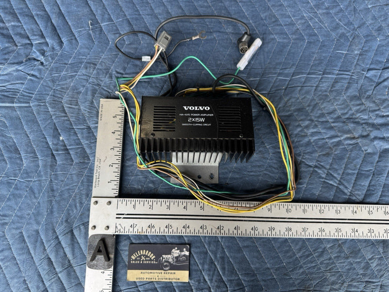 1986-1993 Volvo 240 244 245 Radio Power Amplifier HA-6115 1384766 OEM #4809E