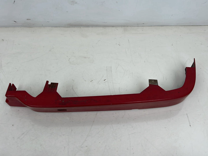 1993-1997 Volvo 850 Lower Right & Left Eyelid Headlight Trim Pair Red OEM