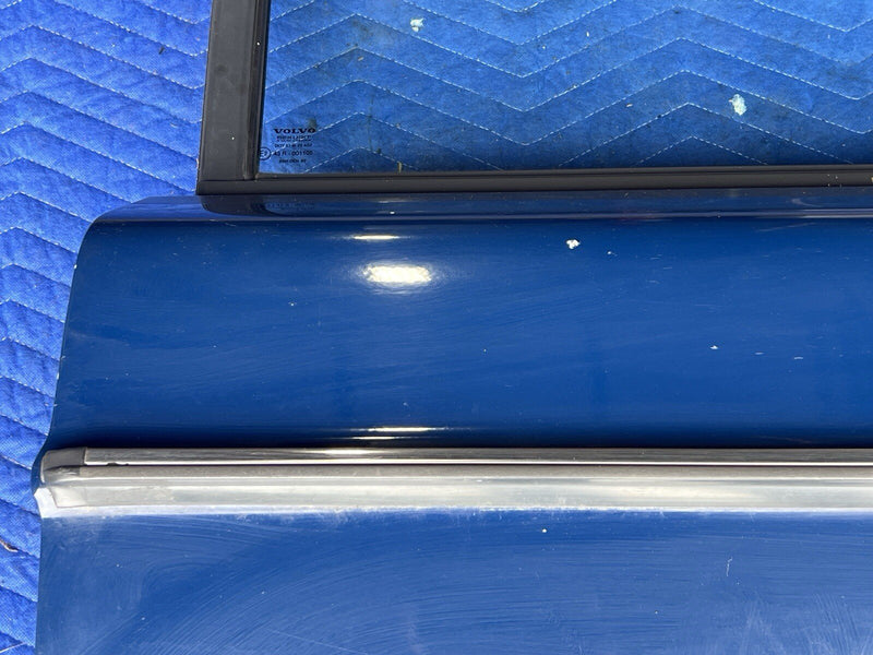 1986-1993 Volvo 240 245 Driver Rear Door Left Complete Wagon Only Blue OE #3752E