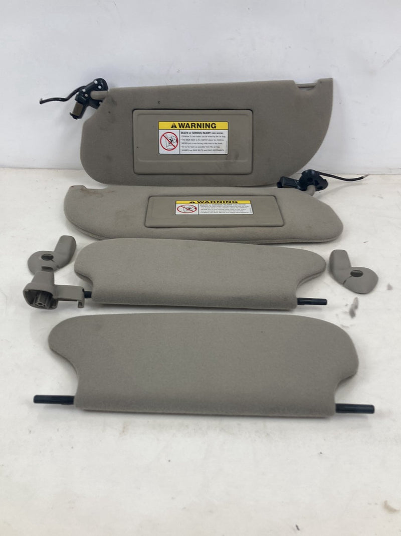 2002-2005 Lincoln Town Car Signature Sun Visor Pair Right Left OEM #5146M