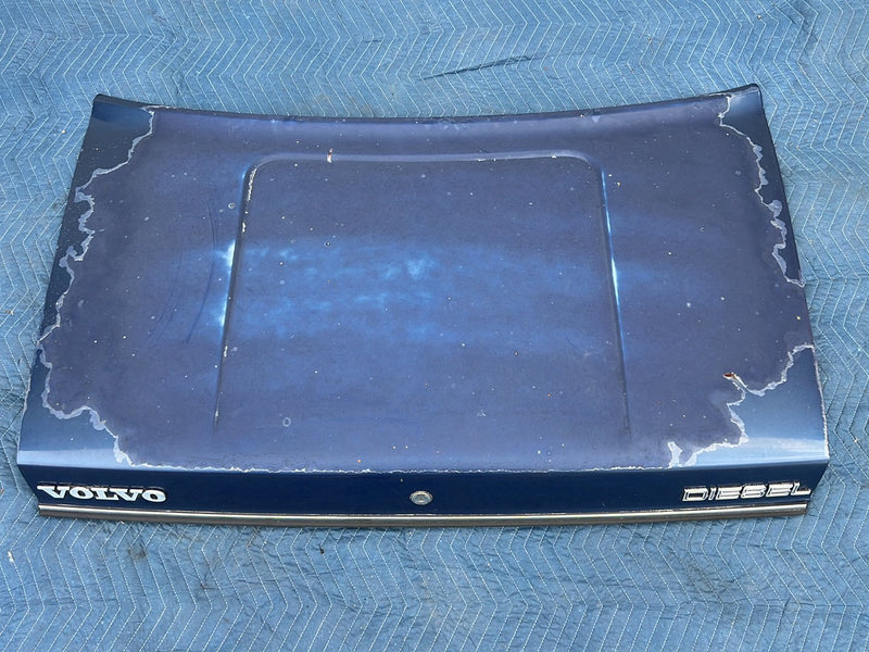 1975-1980 Volvo 244 240 *Sedan Only* Trunk Deck Lid Panel Blue OEM #5436EM