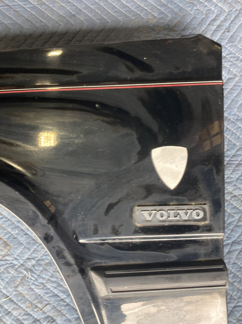 1989-1995 Volvo 940 944 Front Driver side Fender Left Black OEM #4248M