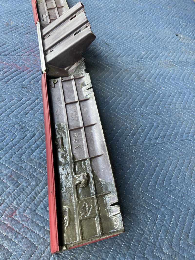1980-1985 Cadillac Seville Dash Board Lower Panel Red 1617435 OEM #3411M