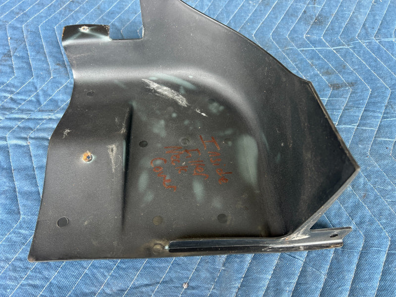 1989-1995 Volvo 740 940 Sedan Fuel Tank Filler Neck Cover Lid Trim OEM #3664EM