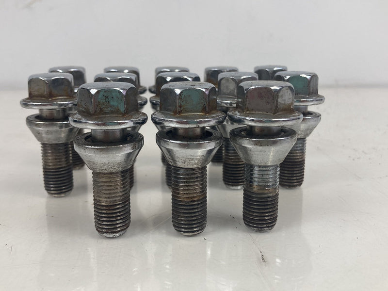 2003-2006 Volvo XC90 Wheel Bolt Lug Nut Set of 13 Chrome 30648005 OEM #4826M