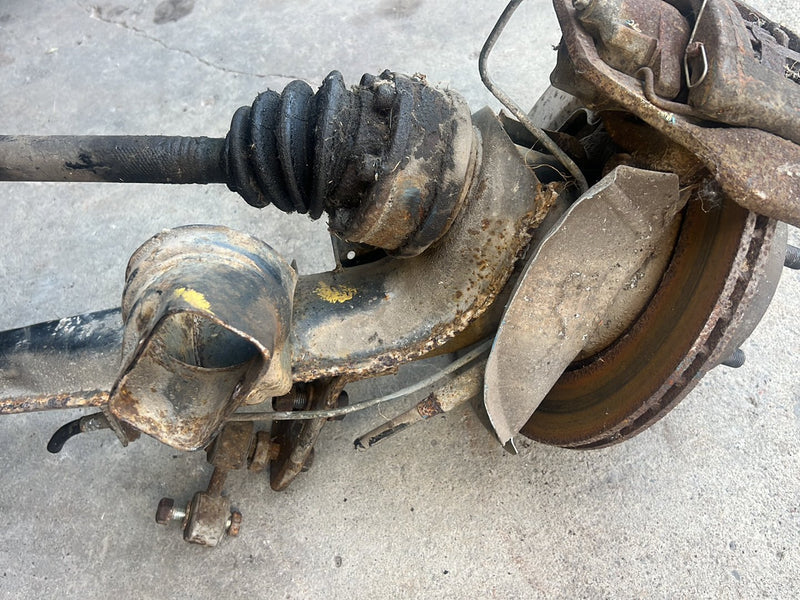 1983-1985 Porsche 944 Rear Trailing Arm Wheel Hub Knuckle Assembly OEM #2466EM