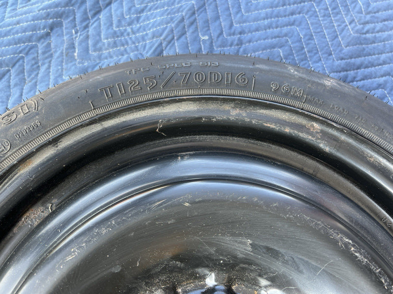 2006-2012 Mitsubishi Eclipse Spare Tire Donut Rim OEM #3822M