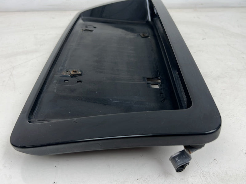 2001-2003 Audi S8 D2 A8 Rear Bumper License Plate Bracket Mount Black OEM #6108EM