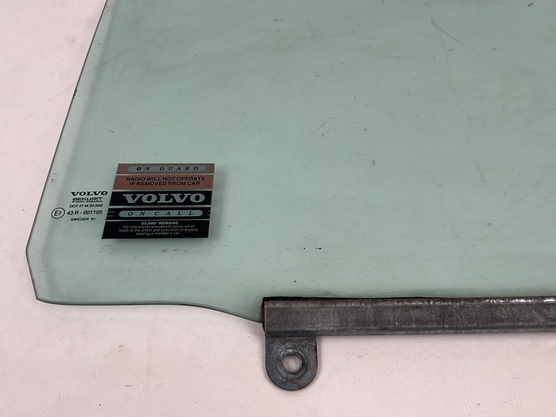 1986-1993 Volvo 240 244 Rear Driver Left Window Glass 43R-001105 OEM #5579EM