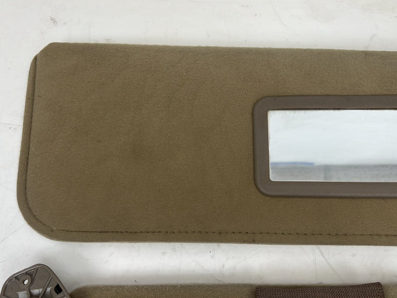 1995-1998 Chevrolet Silverado GMT400 Right & Left Sun Visor Shade Pair OEM