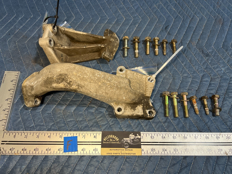 1983-1985 Porsche 944 Right & Left Motor Mount Frame Bracket Support OEM #2516EM