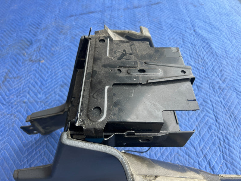 1989-1995 Volvo 740 940 Sedan LH & RH Lower Center Console Trim Gray OEM #3753EM
