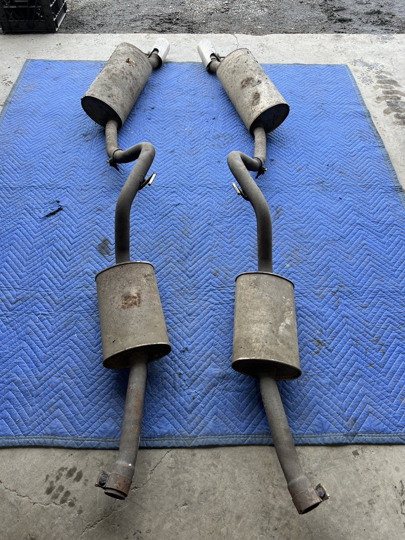 1998-2003 Jaguar XJR XJ8 X308 4.0L Resonator & Muffler Set w/Pipes OEM #4745E