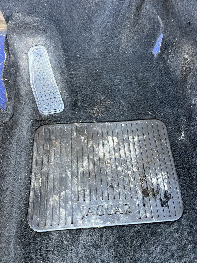 1998-2003 Jaguar XJR XJ8 X308 Sedan Molded Carpet Set Black Front & Rear #4673E