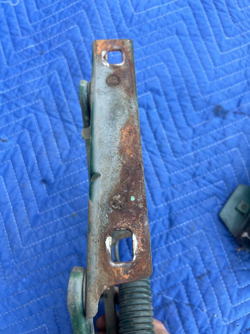 1967-1974 Volvo 140 142 144 145 Left & Right Hood Hinge Pair Bonnet OEM #4956EM