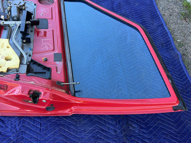 1993-1997 Volvo 850 Front Passenger Right RH Door Assembly Red OEM