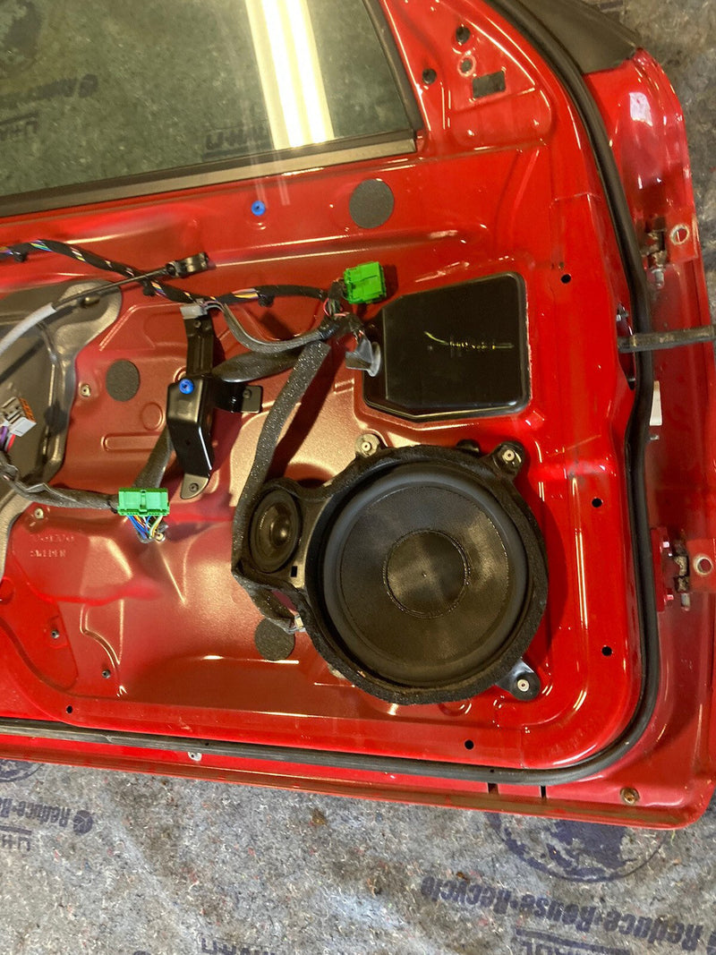 2005 2006 2007 Volvo S60R S60 V70R Front Driver Left LH Door Red OEM #1289M