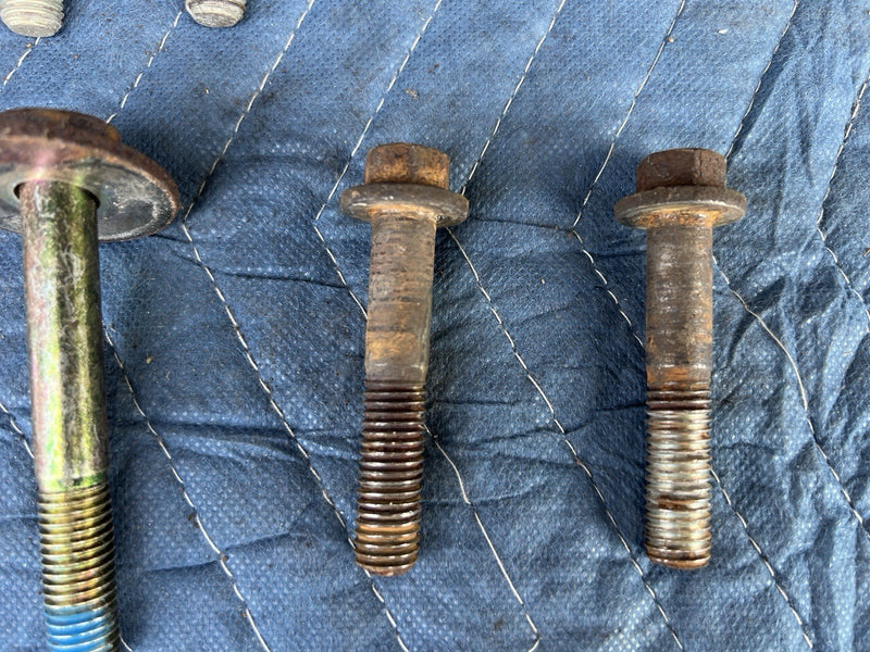 1998-2003 Jaguar XJR XJ8 X308 Rear Subframe Bolt Set Hardware OEM #4729E